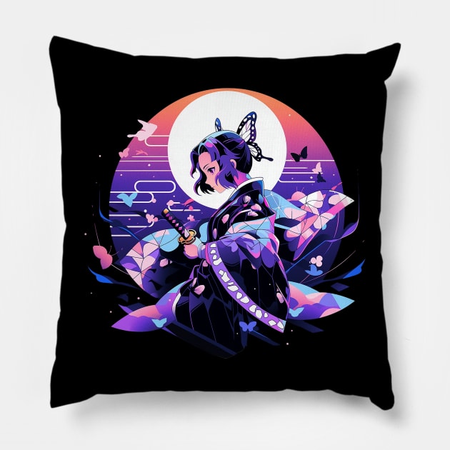 shinobu Pillow by fancy ghost