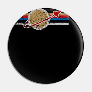 Spaceman Vintage 80s Pin