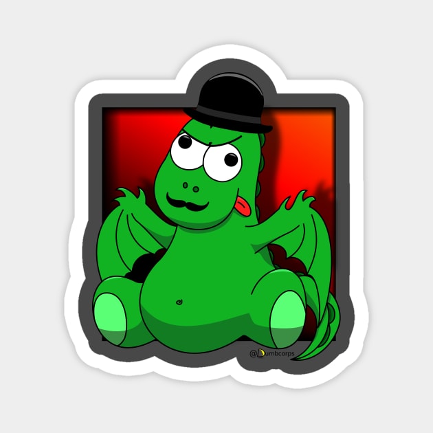 Vilain Dumbagon Magnet by DumbCorps