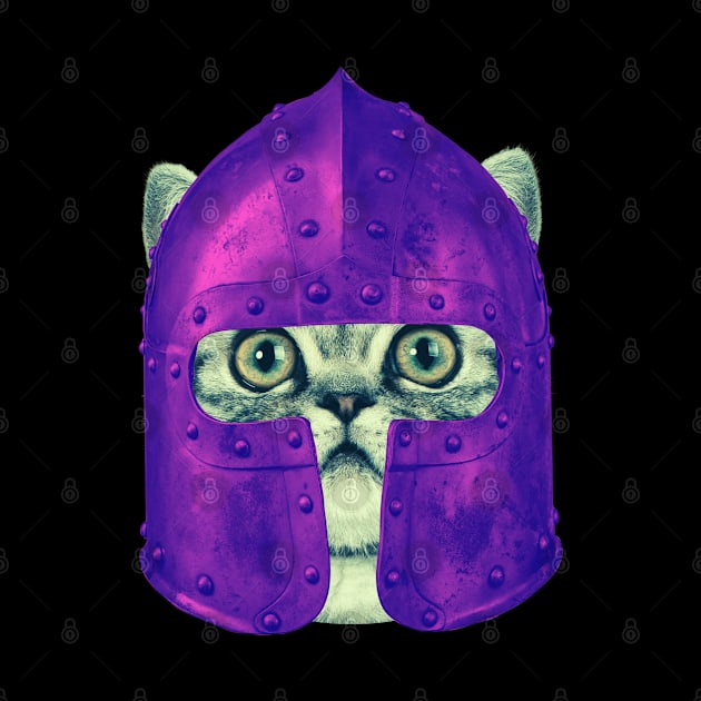 Medieval Cat Knight by FullOnNostalgia