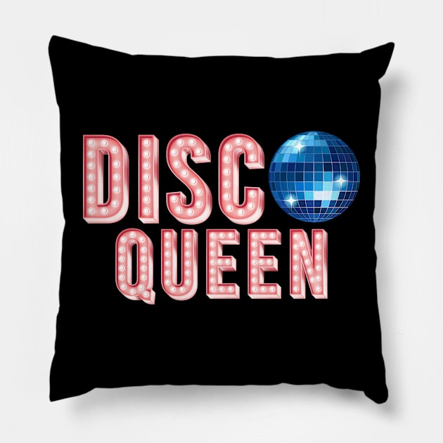 Disco queen Pillow by 397House