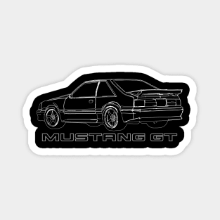 fox body 5.0 mustang Magnet