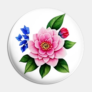 Rose flowers Pin