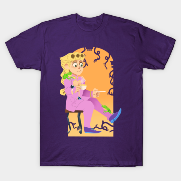 Discover Giorno and Frogs - Jjba - T-Shirt