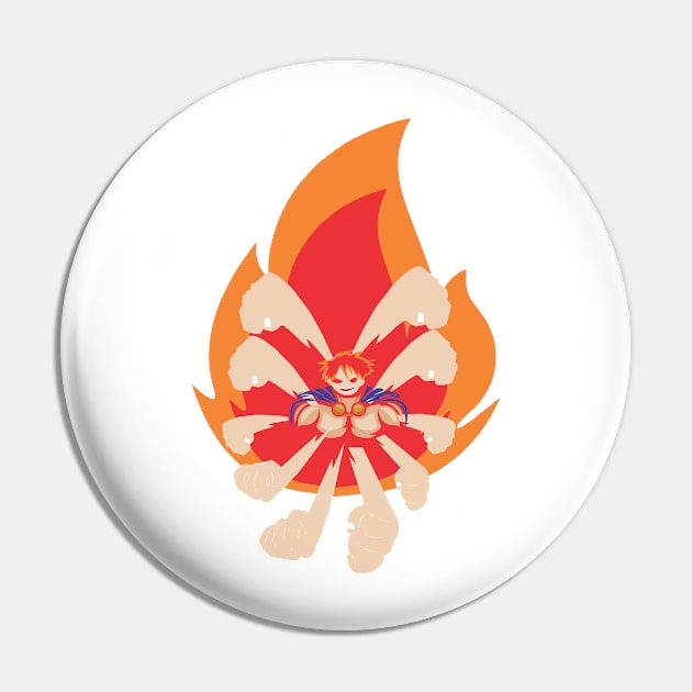 Thousand Flame Punch Pin by Leeker Shop