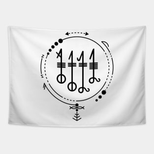 Svefnthorn | Norse Pagan Symbol Tapestry