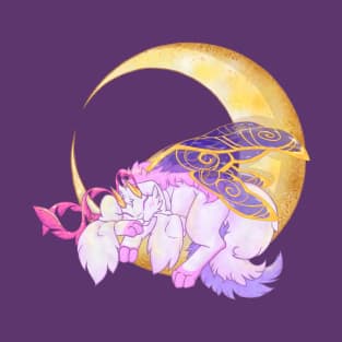 Sleepy Moon Bunny T-Shirt