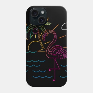 80's Neon Miami Vibe Phone Case