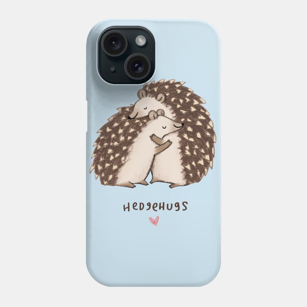 Hedgehugs Phone Case by Sophie Corrigan