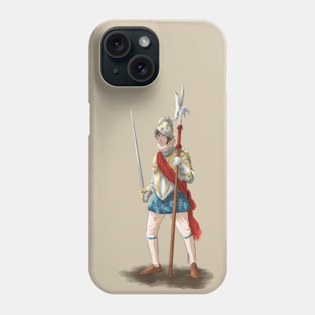 Historic Hetalia Spain Phone Case by Silentrebel