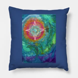 Maya Glyph Manik Pillow