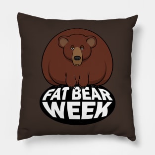 Fat Bear Week Pillow