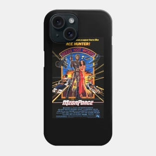 Classic Science Fiction Movie Poster - MegaForce Phone Case