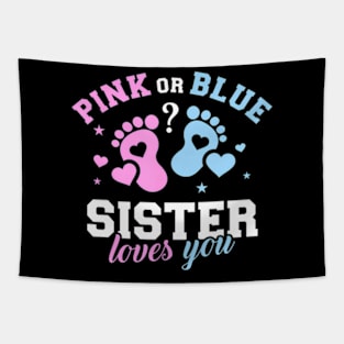 Gender reveal sister Tapestry