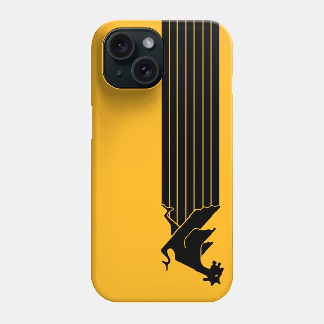 Freeway Black Phone Case by groovyraffraff