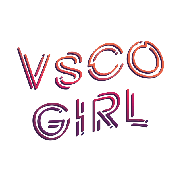 Vsco girl quotes lettering by carolphoto