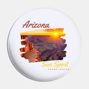 Arizona Sun Spirit Grand Canyon Series Pin