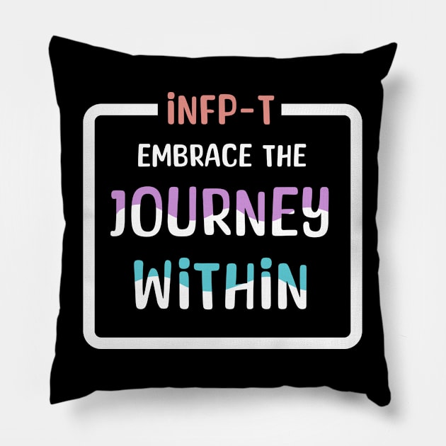 INFP-T Personality INFP Mediator Pillow by Aome Art