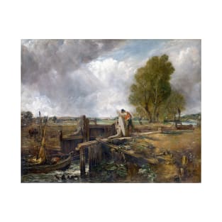 John Constable Study of A Boat Passing a Lock T-Shirt