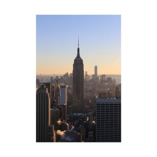 NYC Empire State Building Sunset T-Shirt