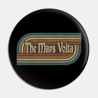 The Mars Volta Vintage Stripes Pin