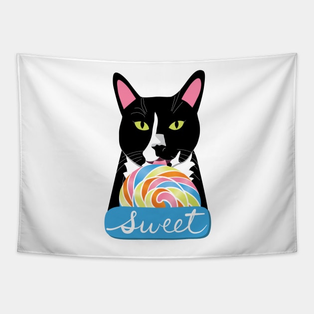 Cats can't taste sweet Tapestry by missmewow