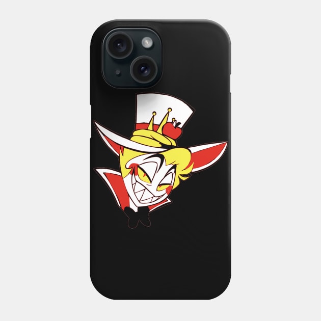 Hazbin Hotel Lucifer Phone Case by OtakuPapercraft