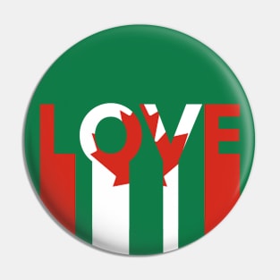 Love is Love Long Minimalist Pin