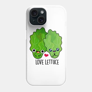 Love Lettuce Cute Veggie Pun Phone Case