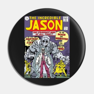 Incredible Jason comic cover No1 Pin