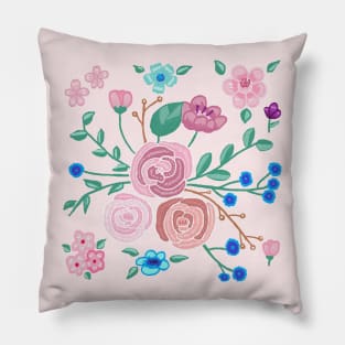 My garden full of flowers Pillow