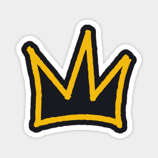 Basquiat King Crown Magnet