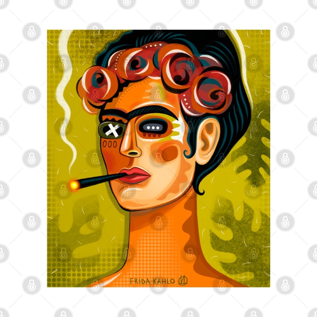 Frida Kahlo by Daria Kusto