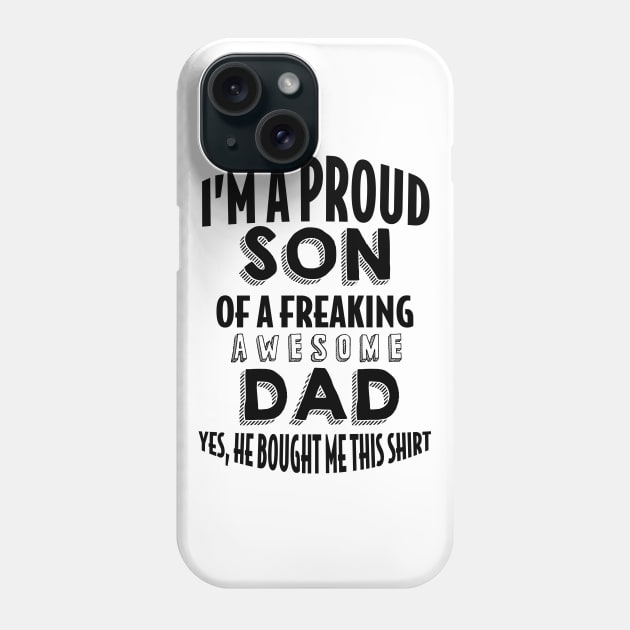 Son Child Gift Phone Case by EQDesigns