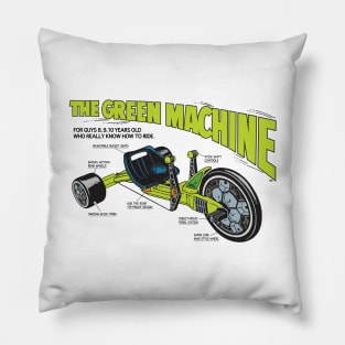 Green Machine - Big Wheel (Light) Pillow