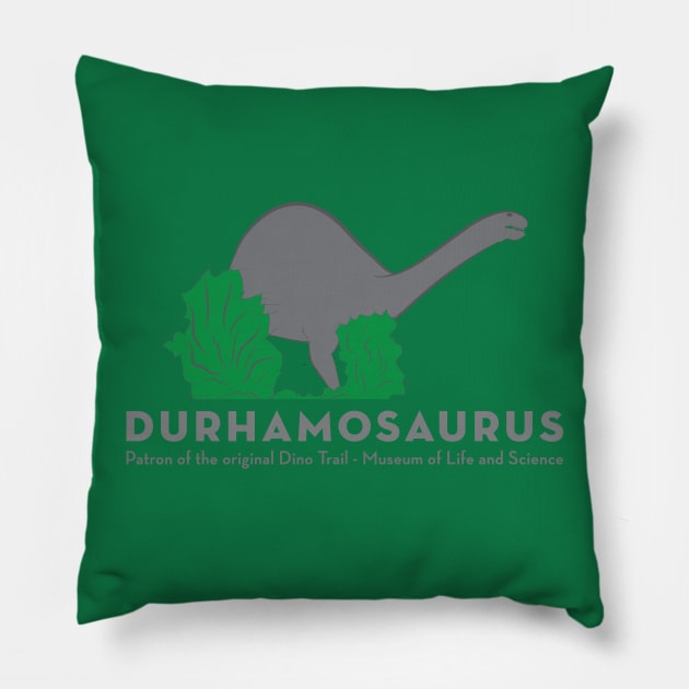 Durhamosaurus Pillow by ChrisMPH