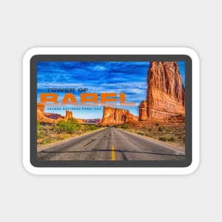 Tower of Babel Arches National Park Magnet