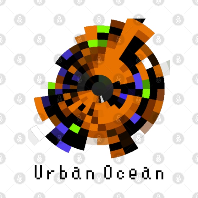 Mosaic Twist (Orange) by urbanoceandesigns