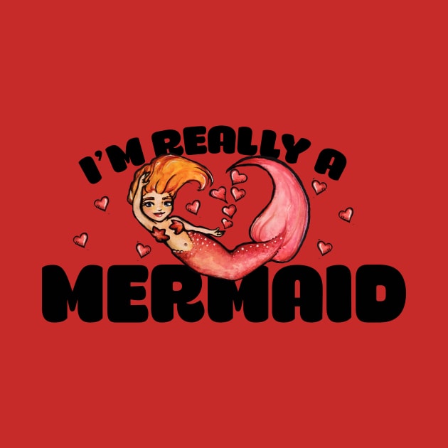 I'm really a mermaid by bubbsnugg