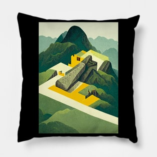 Machu Picchu Pillow