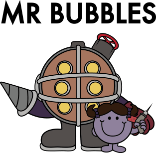 Mr Bubbles Magnet