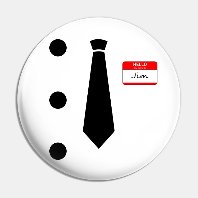 Three hole punched Jim Pin by MintDesigns