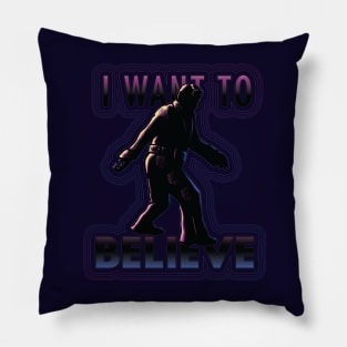 Bigfoot Elvis Pillow