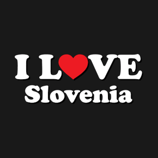 I Love Slovenia T-Shirt