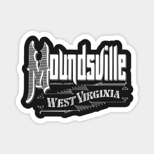 Vintage Moundsville, WV Magnet