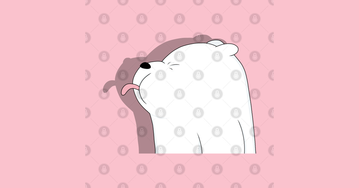 We Bare Bears - Ice Bear - Ice Bear - Sticker | TeePublic AU