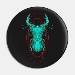 Cyclommatus Beetle Pin