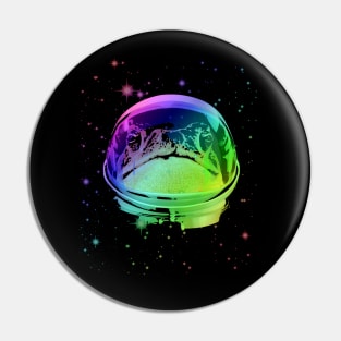 Space Frog Pin