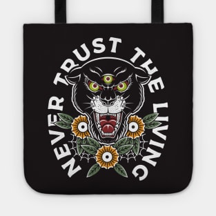 Panther Tattoo Quote Tote