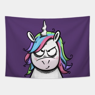 Sweet and Savage Unicorn Tapestry